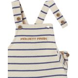 Set - 3 Stuks - Babyset - Blauw - T-shirt, Broekje, Knuffelbeer