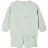 Sweatshirt - Short - Blauw - Katoen/Gerecycled Polyester