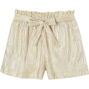 Laméshort - Glanzend - Geplooid - Polyester - Meisjes