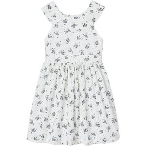 Jurk - Wit - Bloemenprint