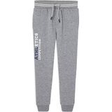 Joggingbroek - Jongens - Grijs - Fleece - 72% Katoen, 28% Gerecycled Polyester