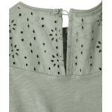 Jerseyjurk - Meisjes - Katoen - Engels Borduursel - Ronde Hals