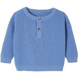 Vertbaudet - Babytrui - Honingraatgebreid - Knoopsluiting met Tunesische Hals