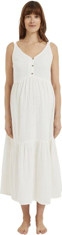 Vertbaudet - Lange Zwangerschapsjurk - Katoen - Zacht - Ruches