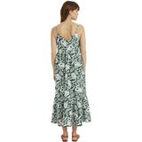 Vertbaudet - Lange Soepele Zwangerschapsjurk - Katoen - Licht - Verstelbare Schouderbandjes