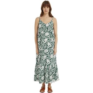 Vertbaudet - Lange Soepele Zwangerschapsjurk - Katoen - Licht - Verstelbare Schouderbandjes