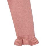 Bolerovest - Chambrayblauw - Meisjesvest - Lange Mouwen - Fijn Breisel