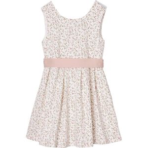 Jurken - Bloemenprint - Katoen - Mouwloos - Geschulpte Afwerking