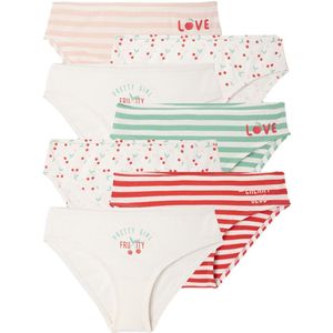 Onderbroeken - Kersen - Katoen - Pakket van 7