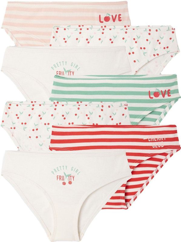 Onderbroeken - Kersen - Katoen - Pakket van 7