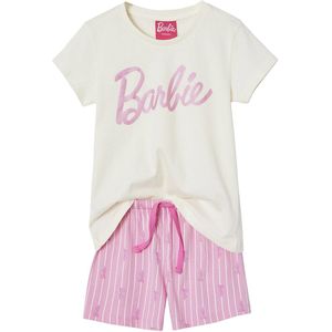Vertbaudet Kurzer Mдdchen Schlafanzug BARBIE mit Glanzmotiv