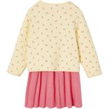 Meisjesset - Jack + Jurk - Multicolor - 100% Katoen, Gewatteerd Jack