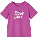 Vertbaudet - Meisjesset - T-shirt en Broek met Wijde Pijpen