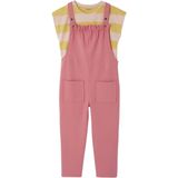 Meisjesset - Saliegroen - T-shirt en Tuinbroek