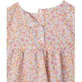 Vertbaudet - Set Blouse en Short - Meisjes - Bloemenprint