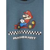 Vertbaudet - Jungen Sweatshirt - SUPER MARIO - Ronde Hals - Lange Mouwen