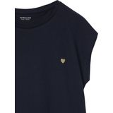 Vertbaudet - Effen Basics - Meisjesshirt - Korte Mouwen