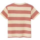 T-shirt - Gestreept - Honingraatbreisel - 100% Biologisch Katoen