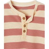 T-shirt - Gestreept - Honingraatbreisel - 100% Biologisch Katoen