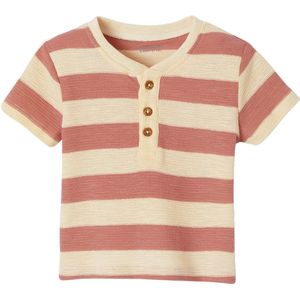T-shirt - Gestreept - Honingraatbreisel - 100% Biologisch Katoen
