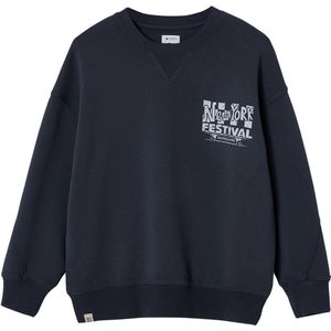 Jonen - Losse Sweater - Verbleekt - 100% Katoen - Oversized