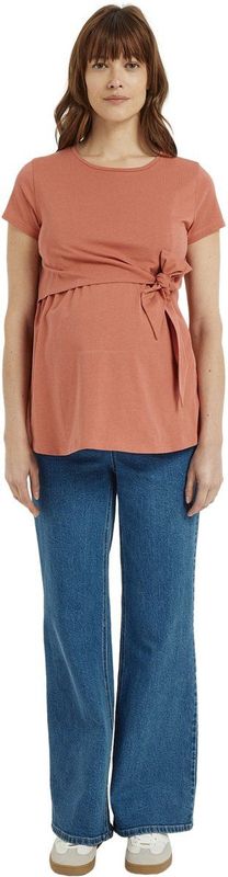 Vertbaudet - T-shirt - Lang - Zacht - Biologisch Katoen - Zijknoop