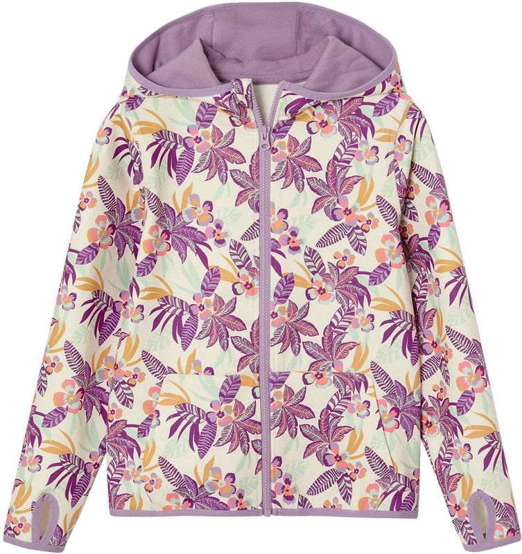 Sport - Sweatshirt - Meerkleurig - Technisch Materiaal - Gevoerde Capuchon, Ritssluiting, Lange Mouwen