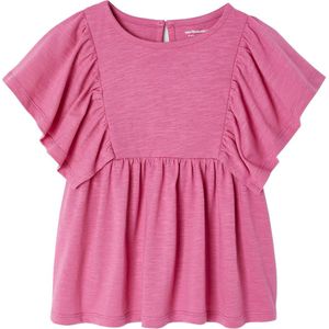 Shirt - Blouse - Meisjes - Multicolor - 80% Katoen, 20% Gerecycled Polyester