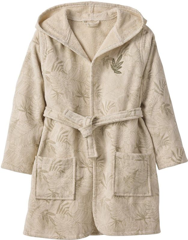 Vertbaudet - Badjas - Groen - Velours Badstof - Personaliseerbaar met Naam