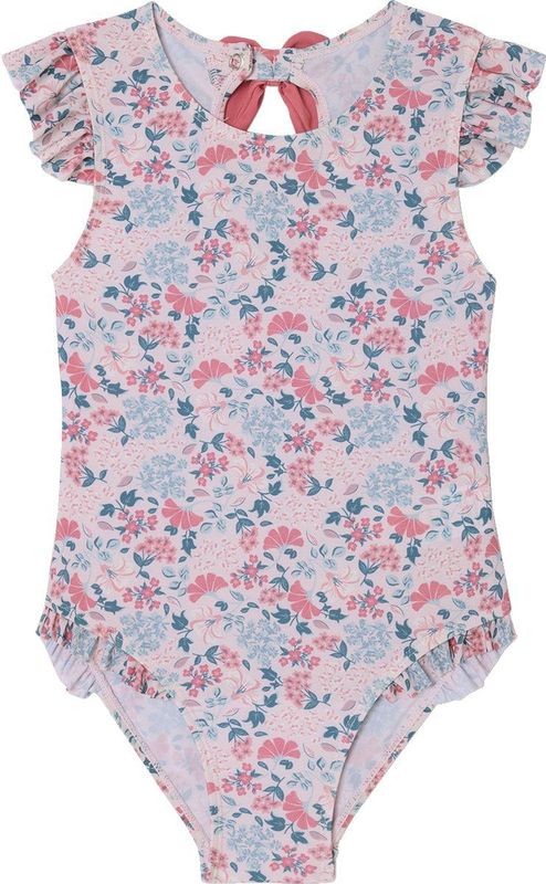 Vertbaudet - Badpak - Meisjes - Bloemenprint - 1-delig