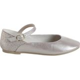 Vertbaudet - Glinsterende Ballerina's - Zilver - Synthetisch/Textiel/Leer