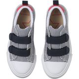 Gekraakte - Sneakers - Blauw - Textiel - Antislip Rubber