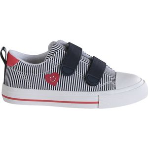 Gekraakte - Sneakers - Blauw - Textiel - Antislip Rubber