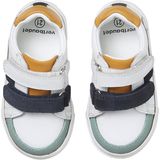 Vertbaudet - Leren Babysneakers - Veelkleurig - Leer - Klittenband