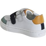 Vertbaudet - Leren Babysneakers - Veelkleurig - Leer - Klittenband