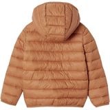 Lichte Donsjas - Met Capuchon - Bruin - 100% Polyamide, 100% Polyester Voering, 100% Gerecycled Polyester Wattering