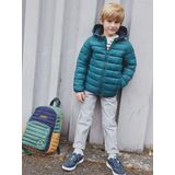 Donsjack - Groen - 100% Polyamide - Voor Jongens