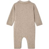 ENVIE DE FRAISE - Rompertje - Gemêleerd Beige - Wol en Kasjmier - Inclusief Babyslofjes