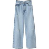 JONEN - Jeans - Lichtblauw - Gewassen Effect - Wijde Pasvorm