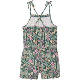 Gestreept Jurkje - Groen - Met Schouderbandjes - Voor Meisjes