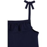 Meisjesjurken - Set van 2 - Bloemenprint en Effen - Katoenjersey