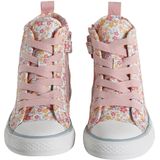 Comfort - Stoffen Sneakers - Bloemenprint - Antislip Rubber Zool
