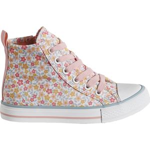 Comfort - Stoffen Sneakers - Bloemenprint - Antislip Rubber Zool