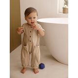 Vertbaudet Gestreepte gebreide babyromper