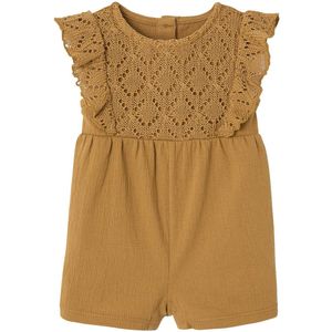 Combishort - Gehaakt - Zacht Katoen - Babymeisje - Tot 18 Maanden