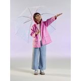 Regenjas - Hartmotief - Effen - Rubber - Polyester - Katoen