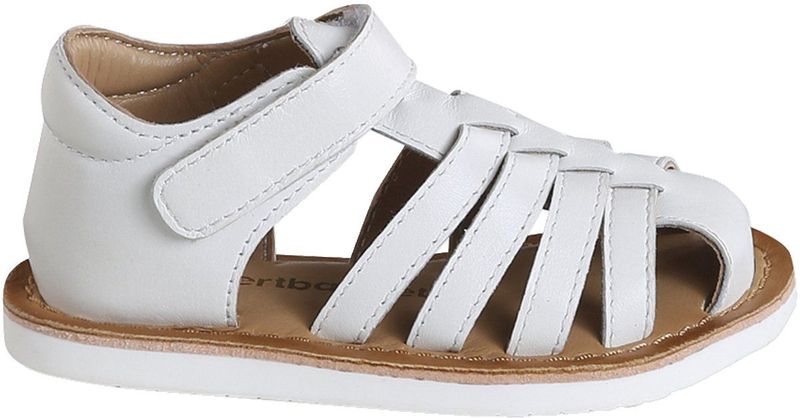 Babysandalen - Roze - Leer - Klittenband Met Gesloten Neus