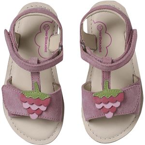 Vertbaudet - Sandalen - Framboos - Leer - Volledige Opening