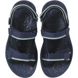 Vertbaudet - Kindersandalen - Zwart - Synthetisch/Textiel/EVA/Rubber