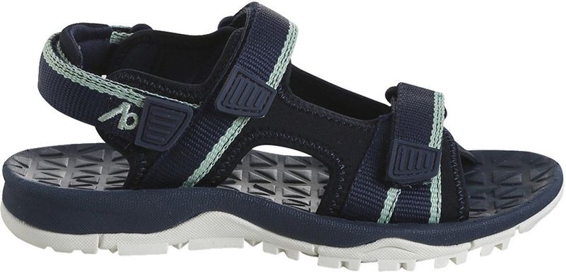 Vertbaudet - Kindersandalen - Zwart - Synthetisch/Textiel/EVA/Rubber